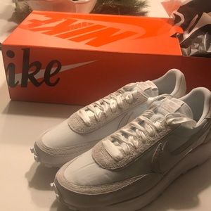 Nike Sacai LD Waffle White Mens 15